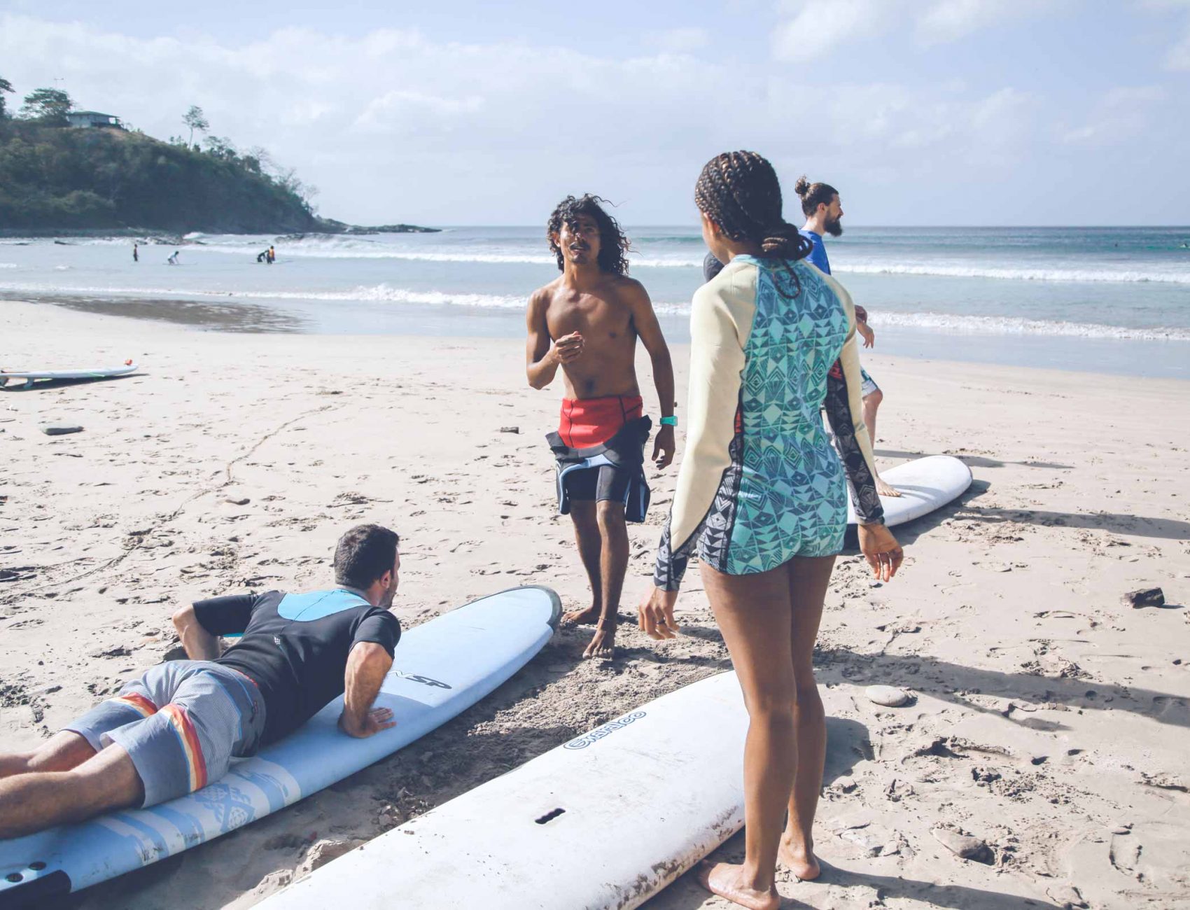 Surf Classes Maderas beach Nicaragua