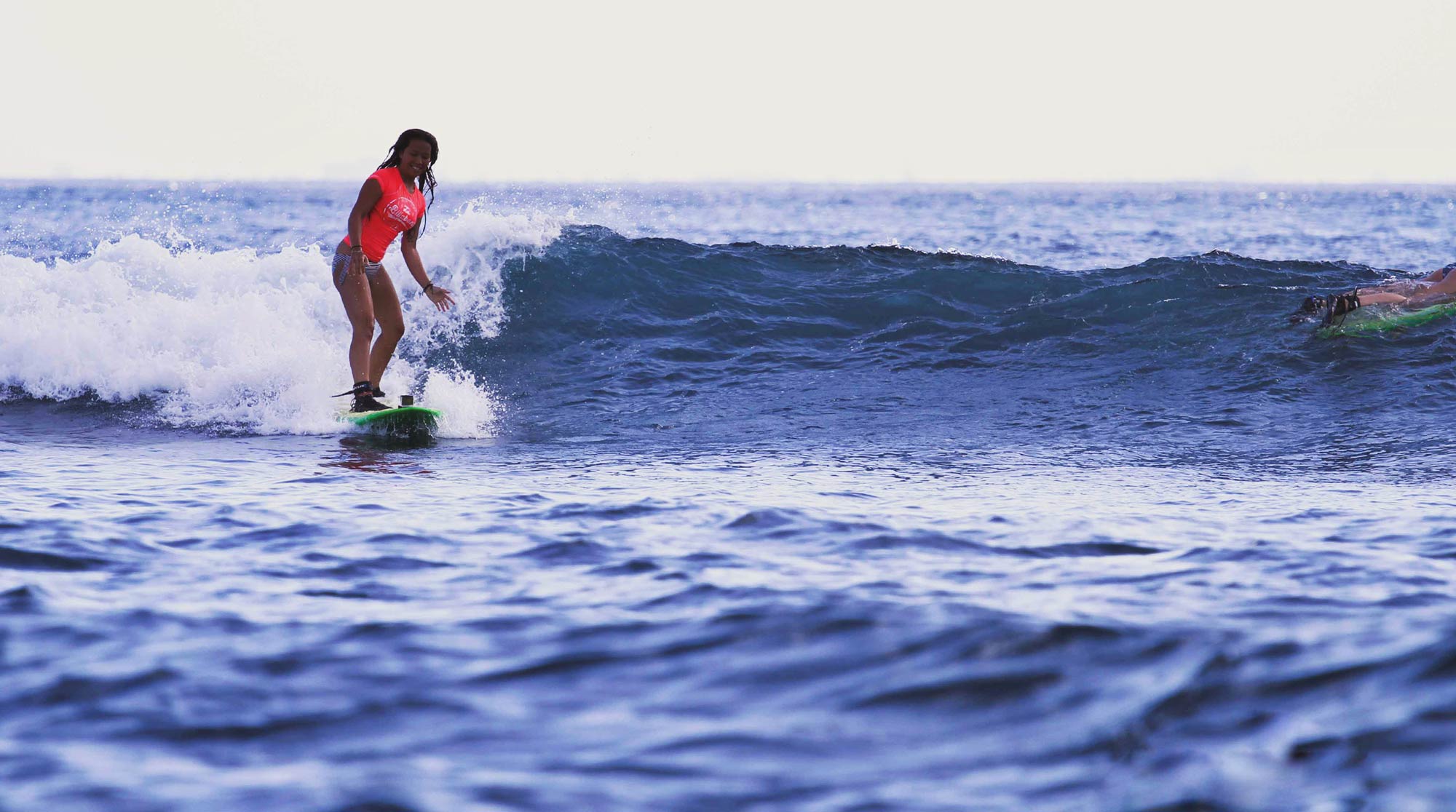 Beginner waves Bali