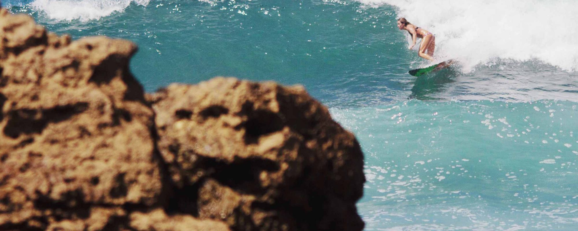 Marie-Christine Amyot Surfing Ecuador