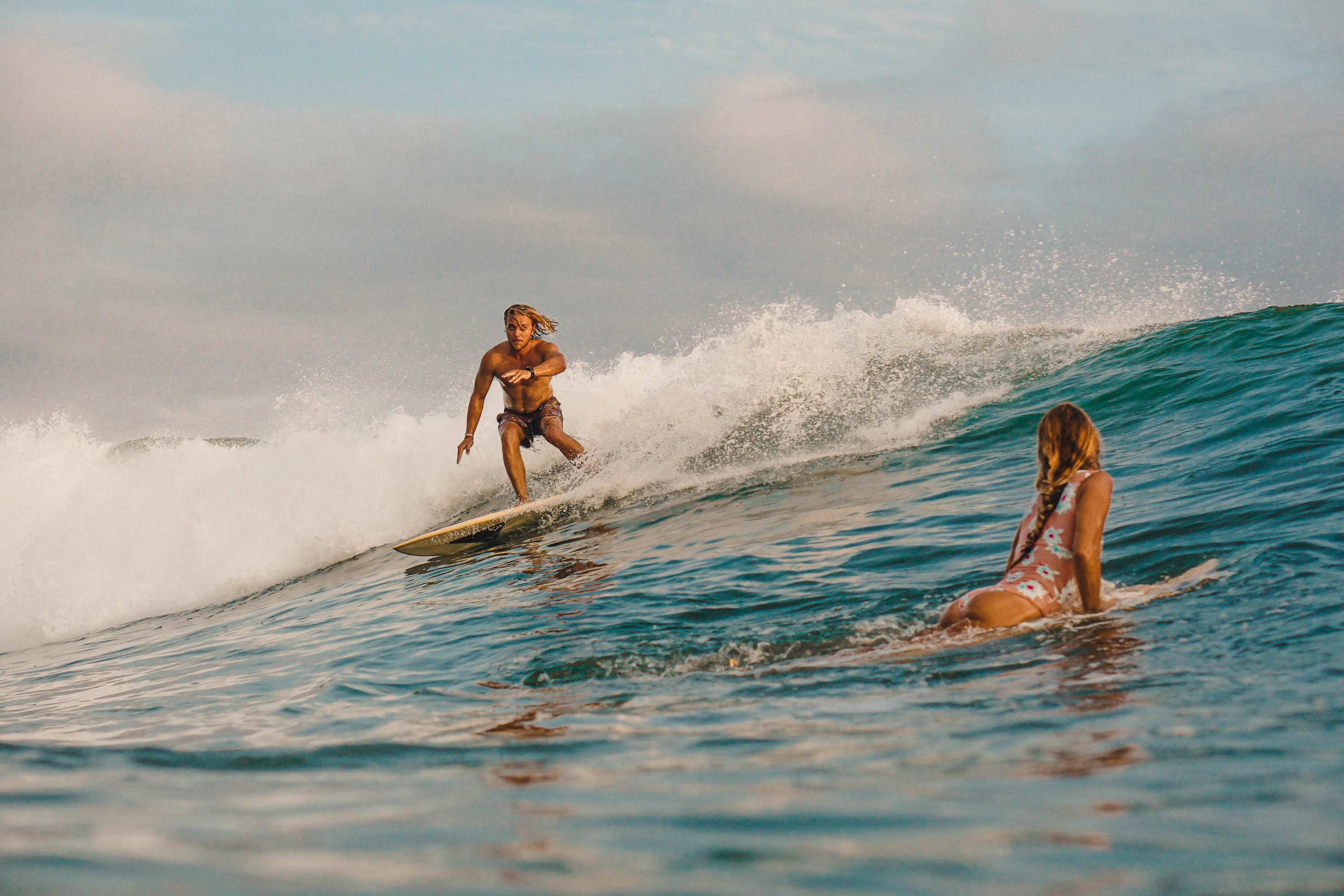 Technical surf coaching for beginners and competitors at Surf Simply's  beautiful, all inclusive boutique resort in Nosara, Costa Rica.